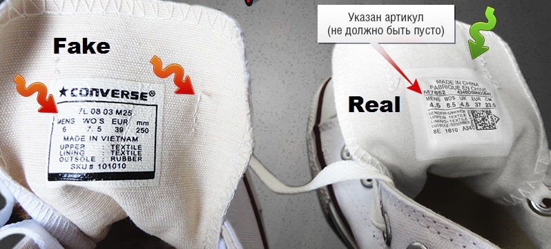 артикул converse